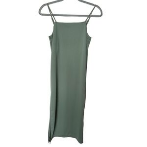 H&M Slip Dress XS Green